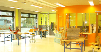 Ontwerp interieur praktijkschool